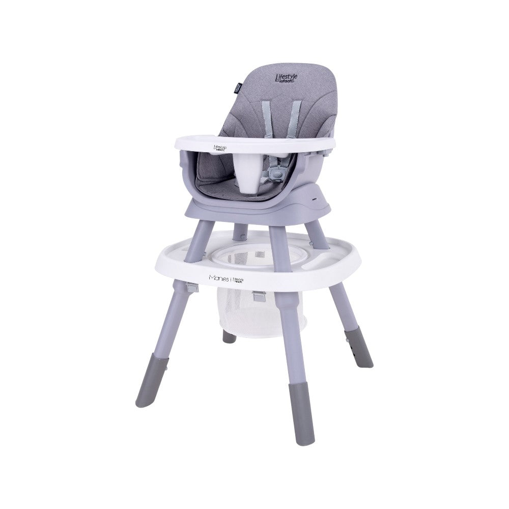 Silla Alta 7 en 1 Manes Con Centro de Entretenimiento y Mesa de Juego
