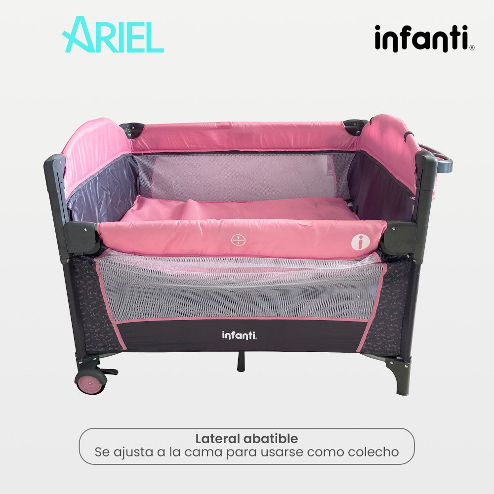 Cuna Para Bebé Viajera Tipo Colecho Ariel Infanti