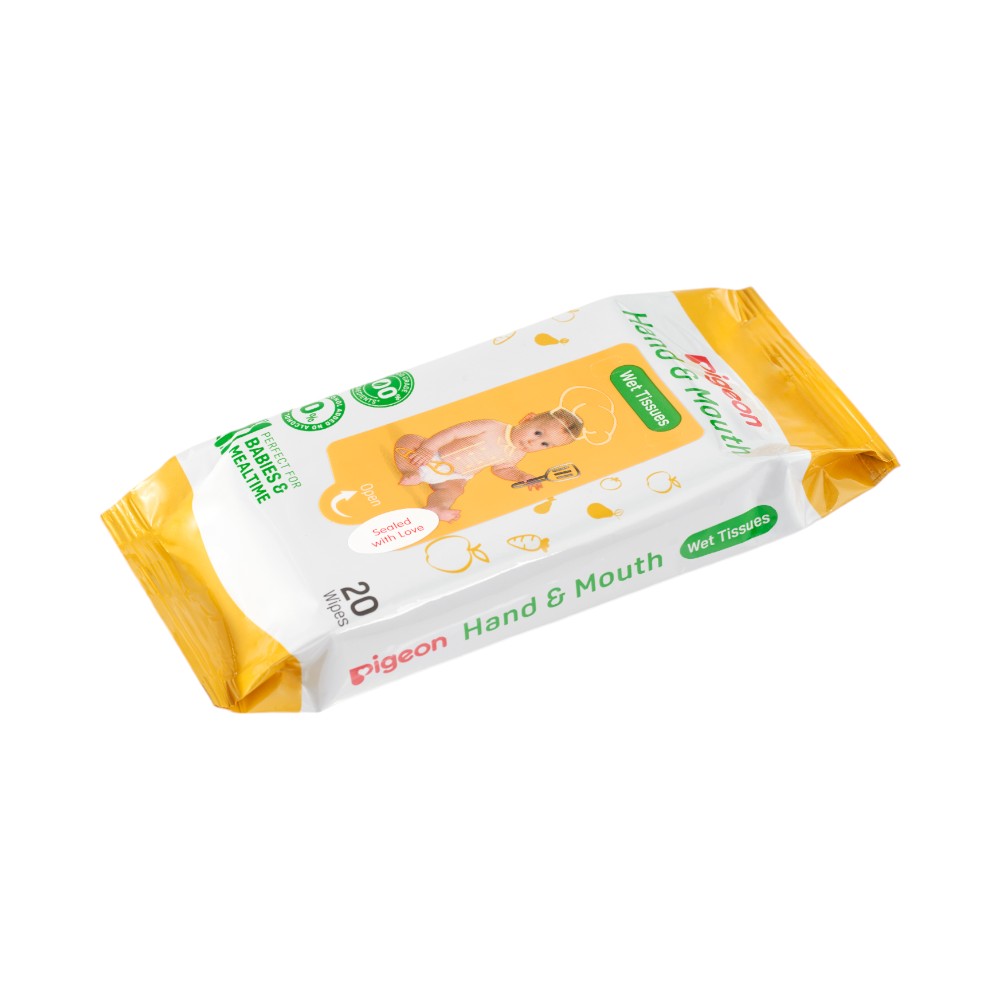 Toallitas Pigeon Manos y Boca 20 Piezas