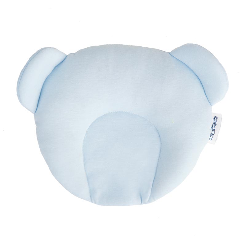 Almohada soporte recién nacido Azul