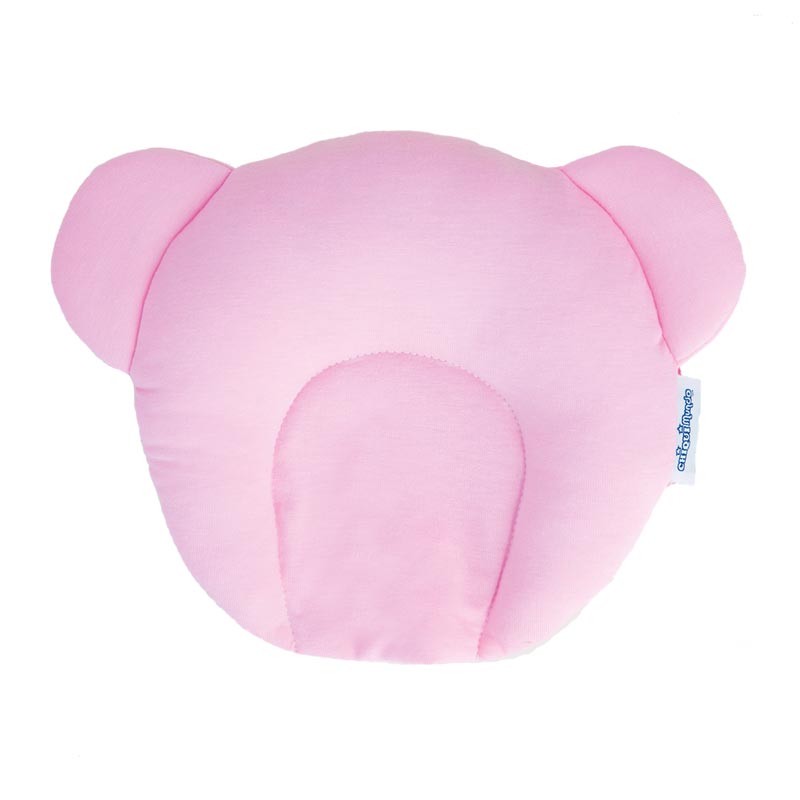 Almohada soporte recién nacido Rosa
