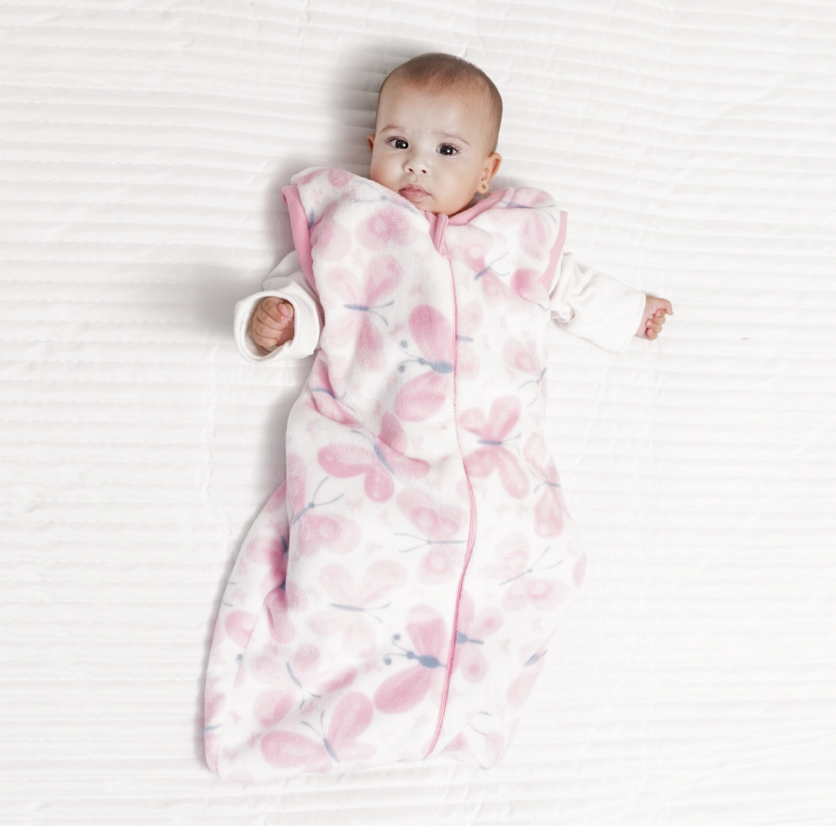 Baby sleeping saquito para dormir microfibra ultrasuave Mariposas