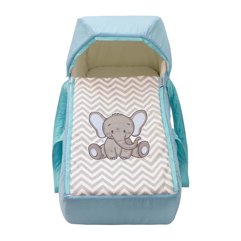 Bambineto para bebé mini cuna con colchón Elefantito