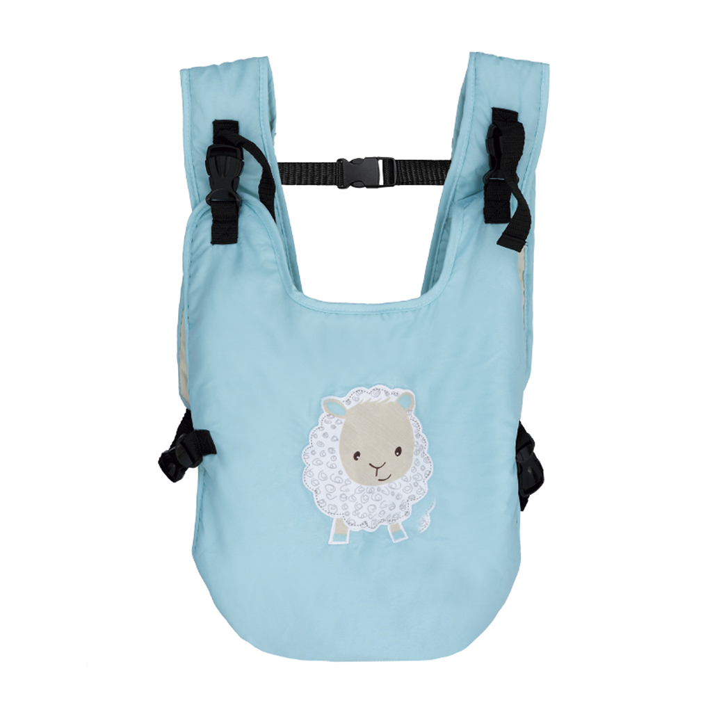 Cangurera portabebé ergonómica 0-9m Borreguito