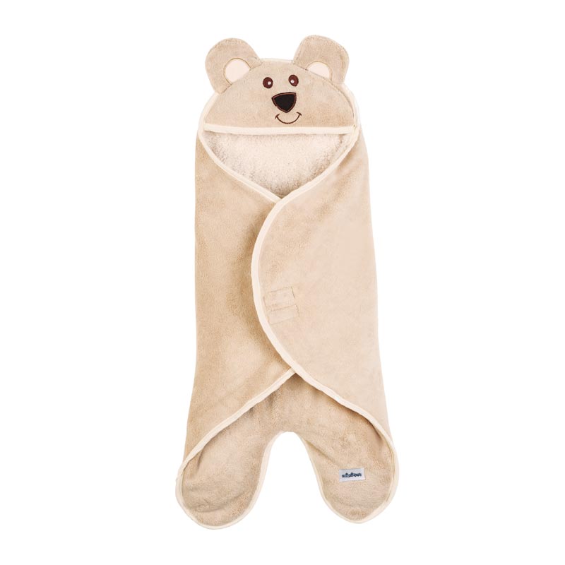 Chiqui bag saco microfibra envolvente para carriola y car seat Osito