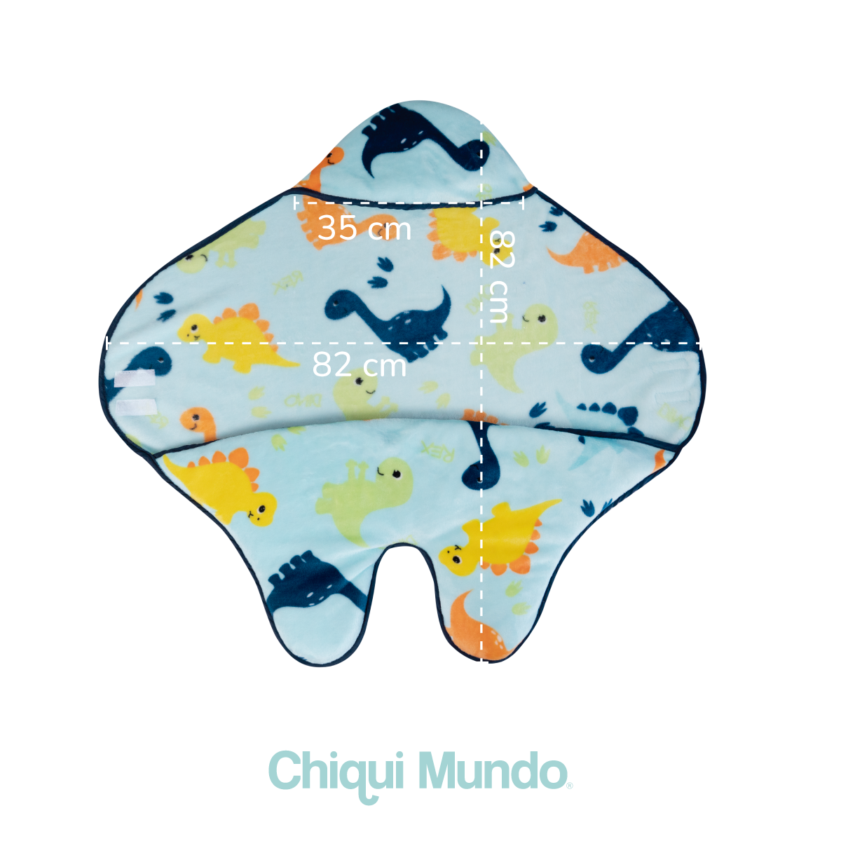 Chiqui bag saco microfibra envolvente para carriola y car seat Dinos