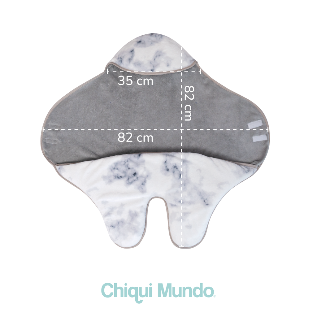 Chiqui bag saco microfibra envolvente para carriola y car seat Glam