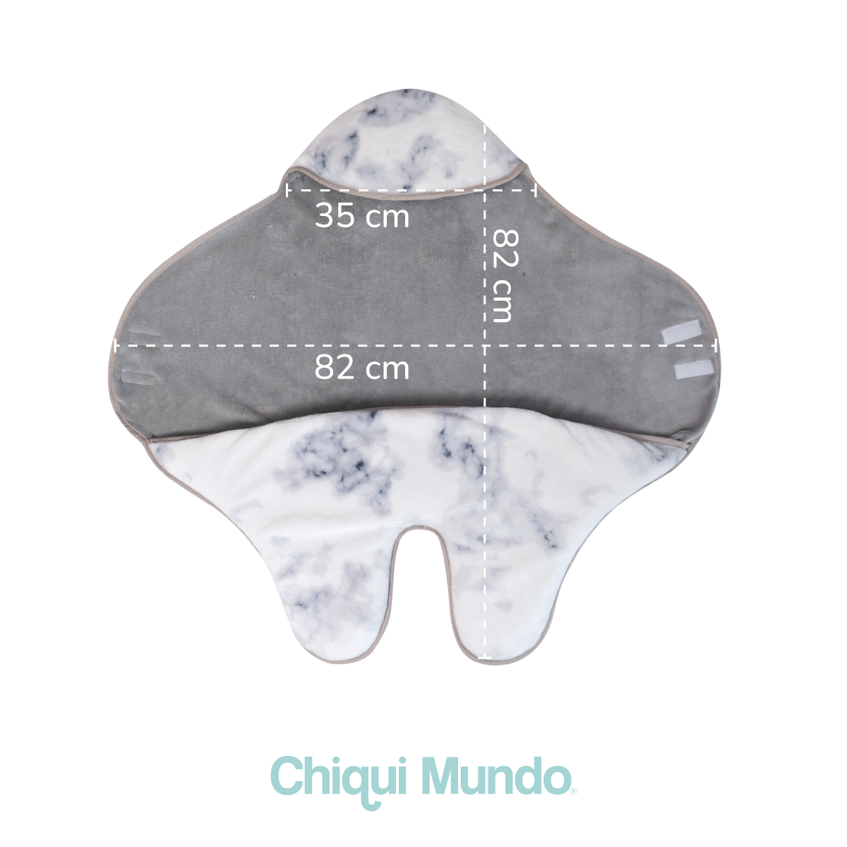 Chiqui bag saco microfibra envolvente para carriola y car seat Glam