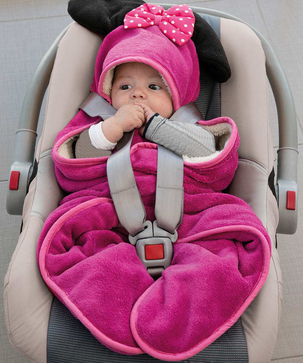 Chiqui bag saco microfibra envolvente para carriola y car seat Unicornio