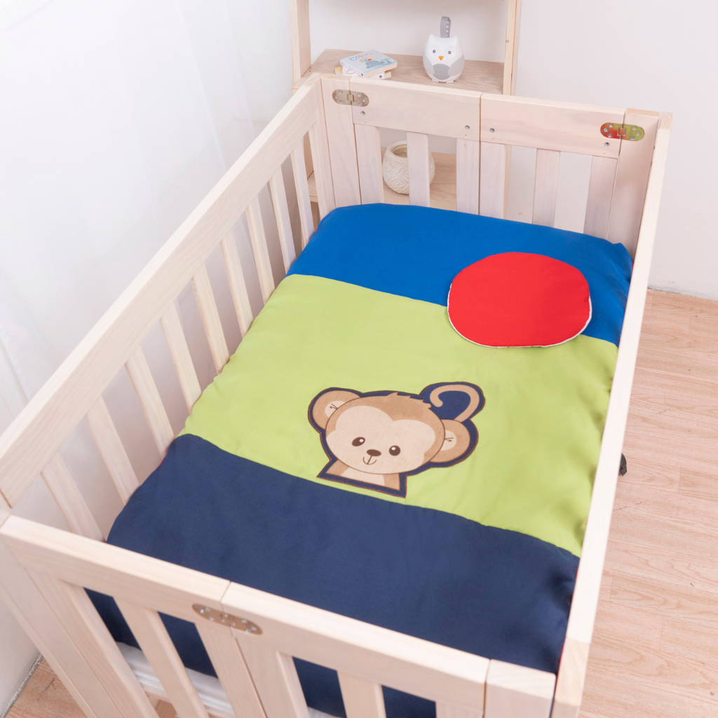 Edredón mini cuna 2 piezas Baby Monkey