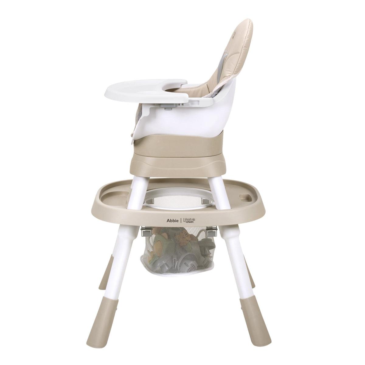 Silla Alta Periquera Bebes Con Giro 360° Arnés De 5 Puntos Abbie Arena