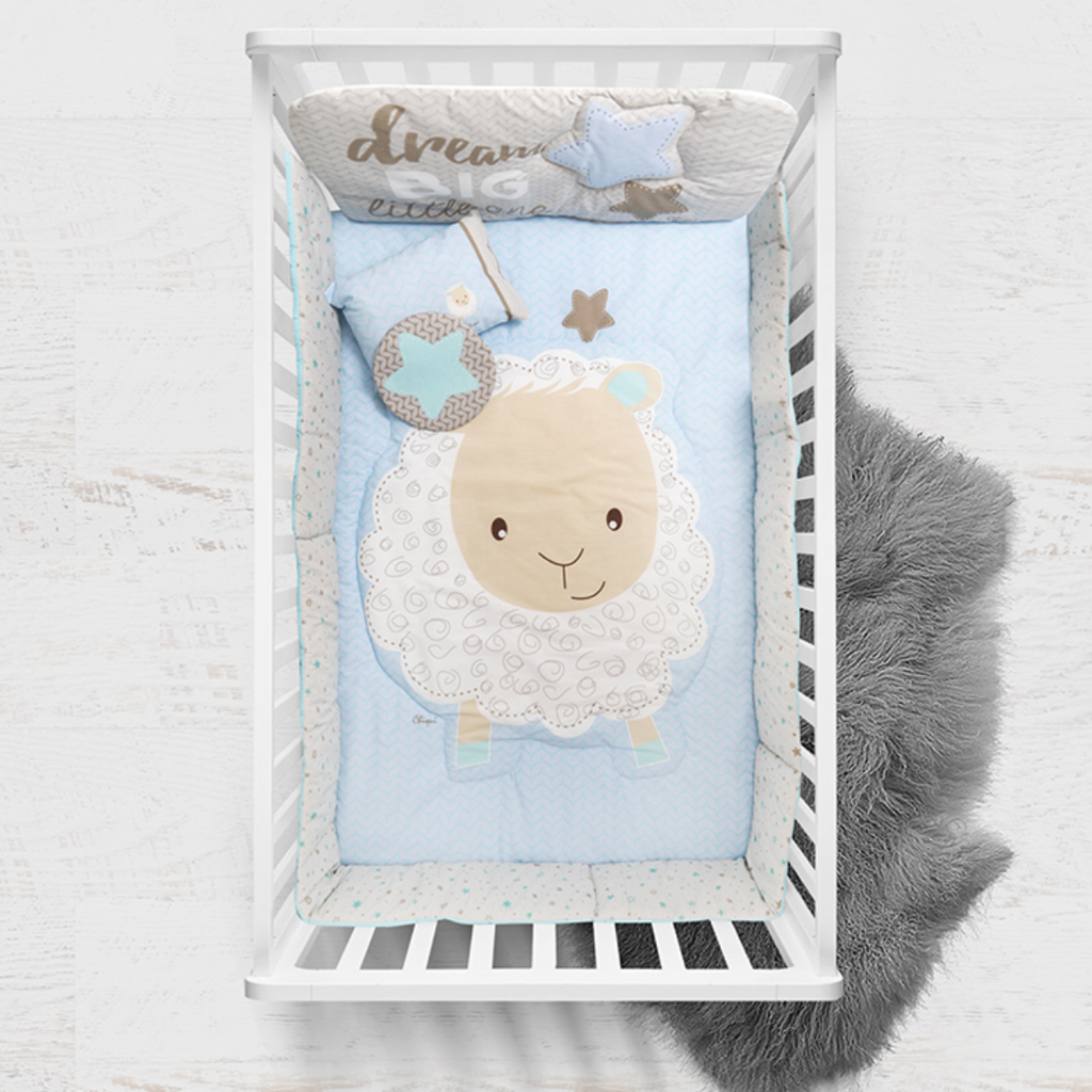 Juego de edredón 6 piezas para cuna Baby Dreams