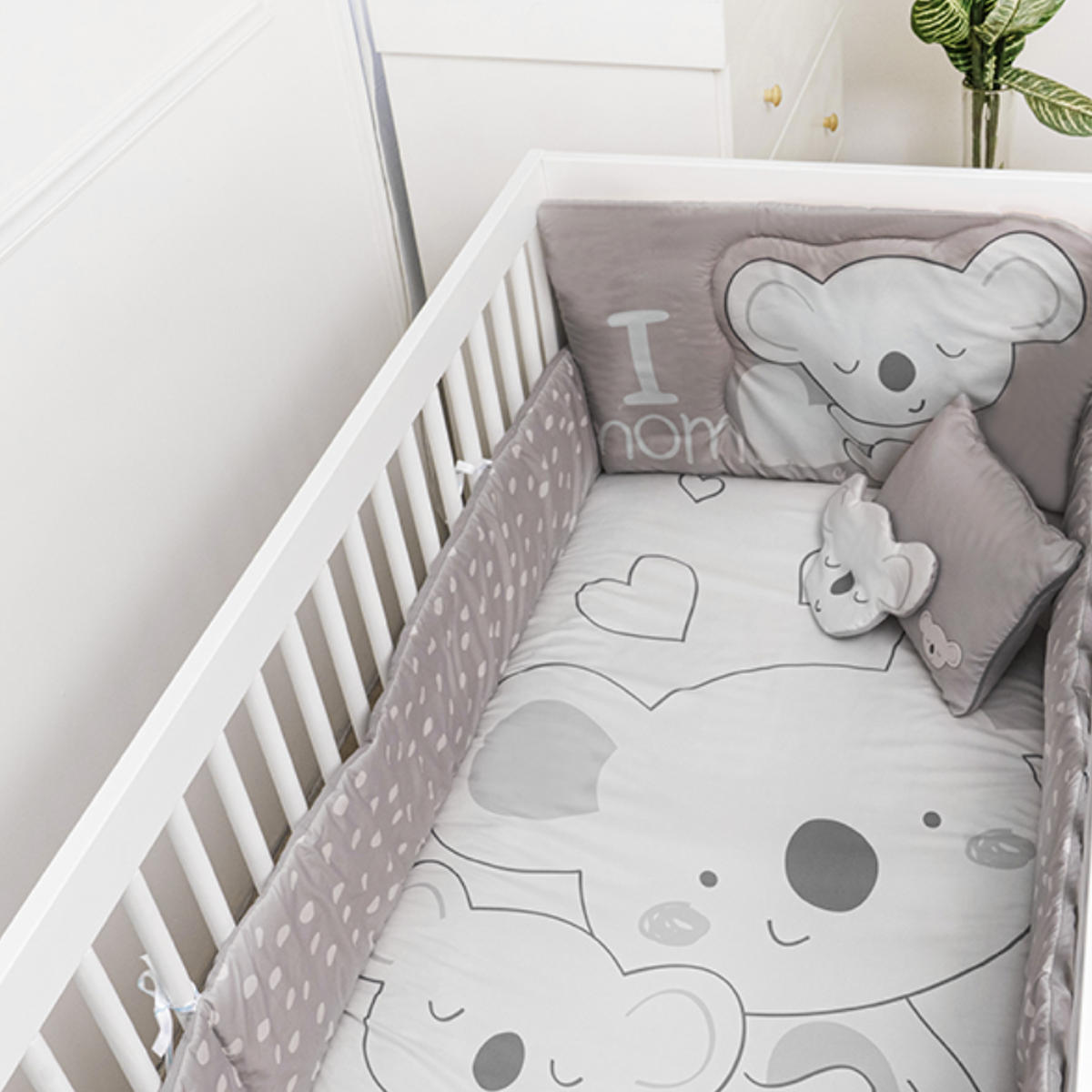 Juego de edredón 6 piezas para cuna Baby Koala