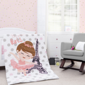 Juego de edredón 6 piezas para cuna Baby Paris