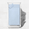 Juego de sábanas de camiseta para cuna Azul