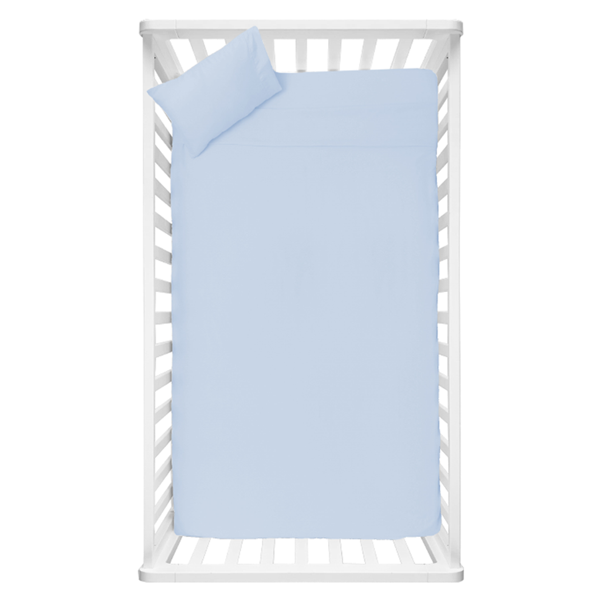 Juego de sábanas para cuna ultrasoft microfibra 3 piezas Azul