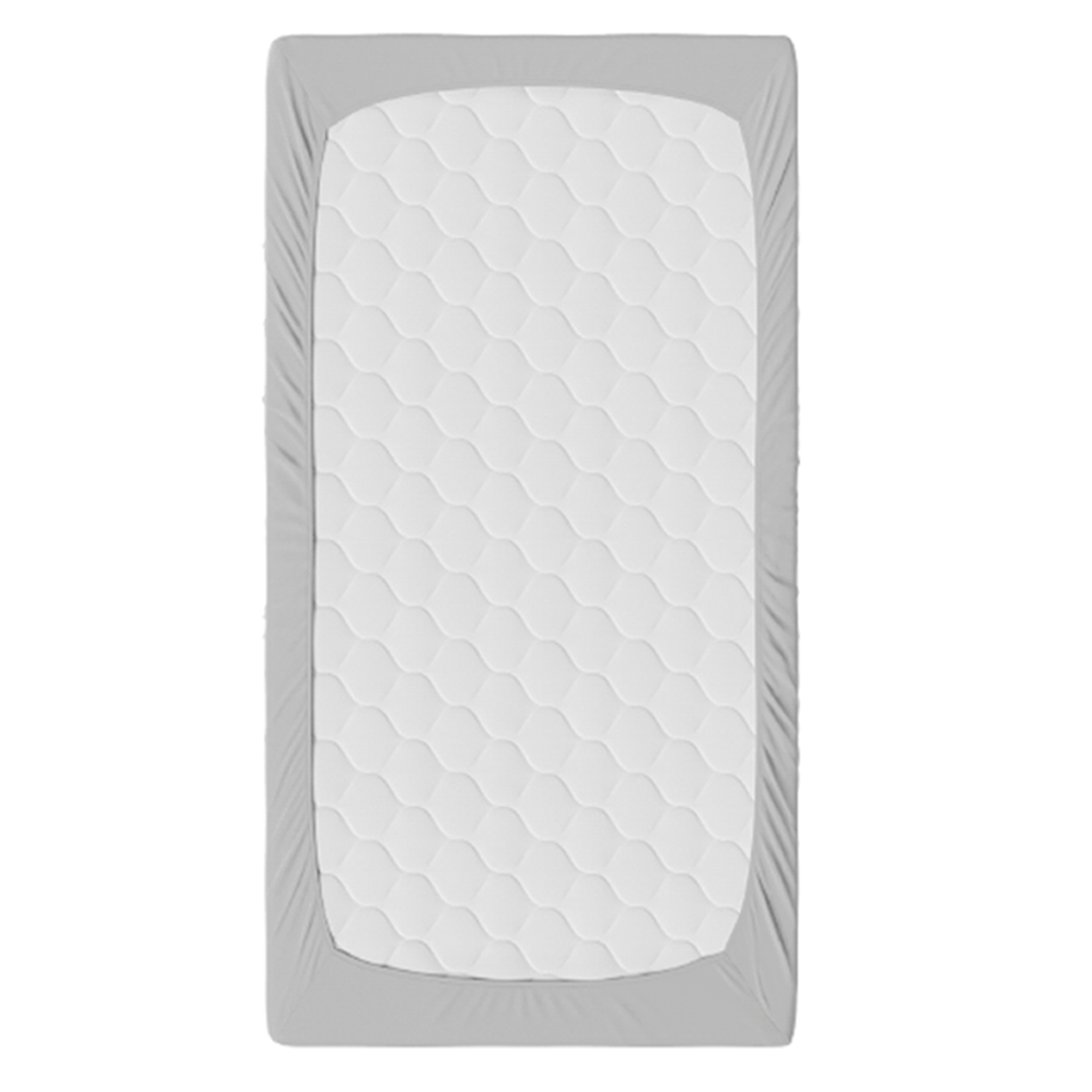 Juego de sábanas para cuna ultrasoft microfibra 3 piezas Gris