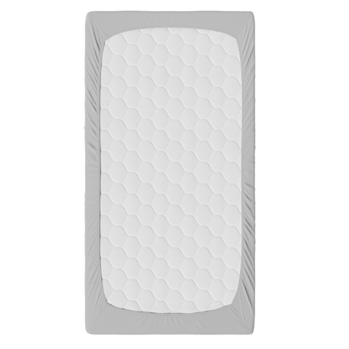 Juego de sábanas para cuna ultrasoft microfibra 3 piezas Gris