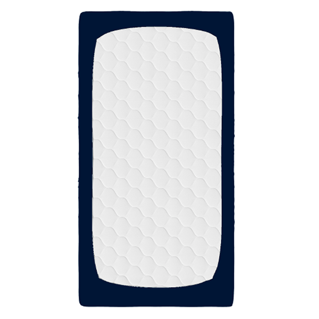 Juego de sábanas para cuna ultrasoft microfibra 3 piezas Marino