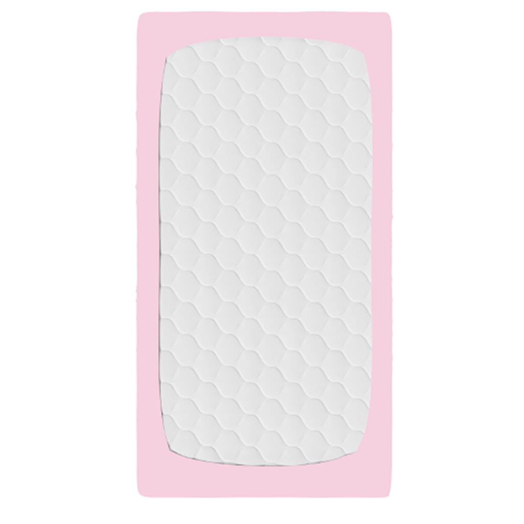 Juego de sábanas para cuna ultrasoft microfibra 3 piezas Rosa