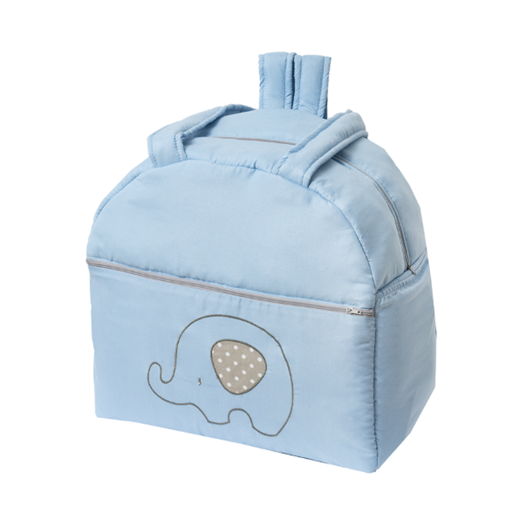 Pañalera backpack y bolsa Elefantito