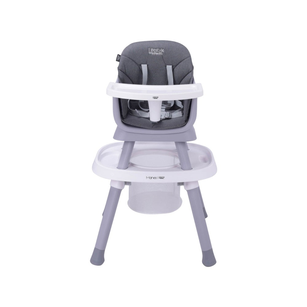 Silla Alta 7 en 1 Manes Con Centro de Entretenimiento y Mesa de Juego