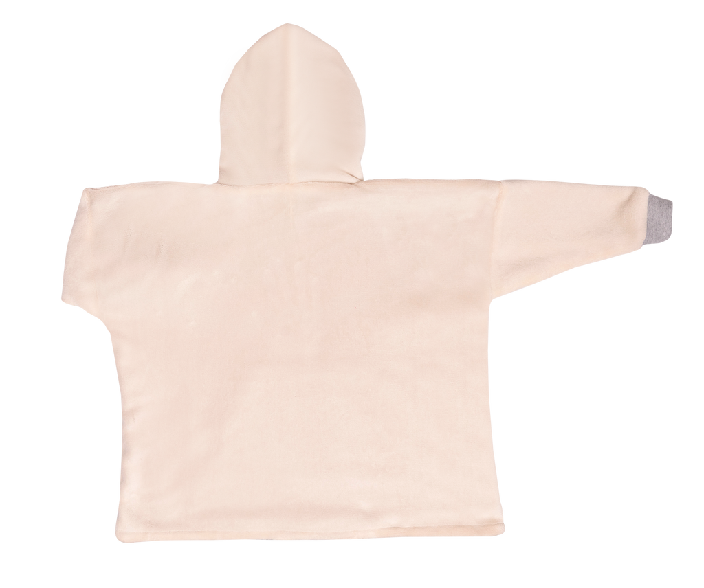Sudadera cobija sherpa Gris 4-8 años