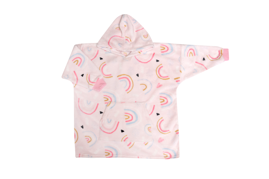 Sudadera cobija afelpada Arcoiris 4-8 años