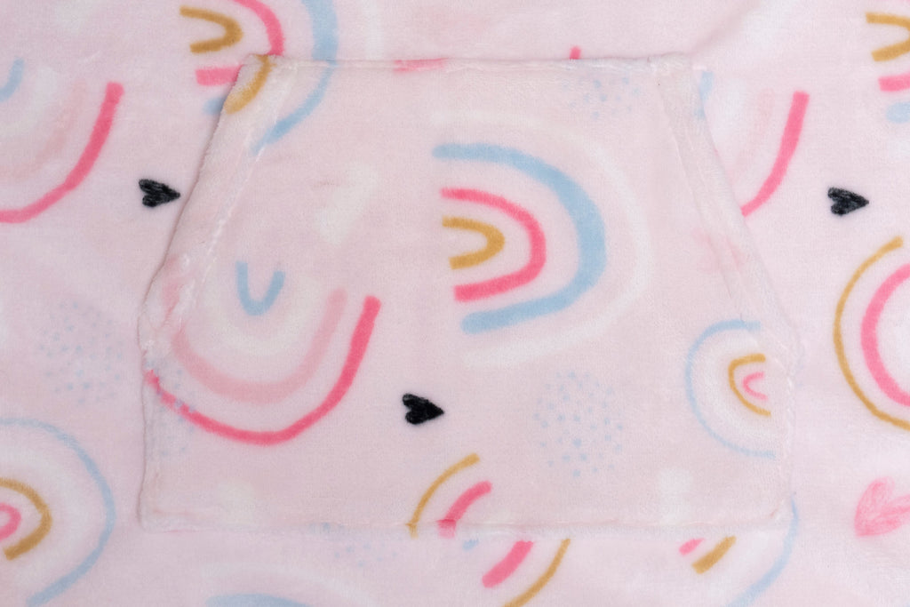 Sudadera cobija afelpada Arcoiris 4-8 años