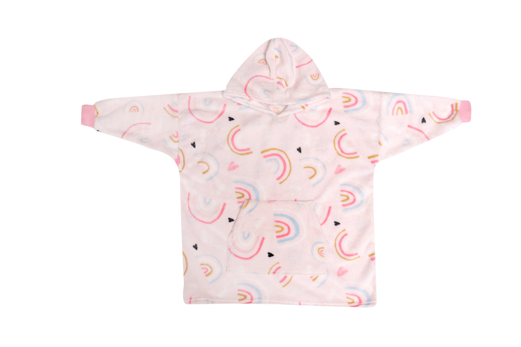 Sudadera cobija afelpada Arcoiris 4-8 años
