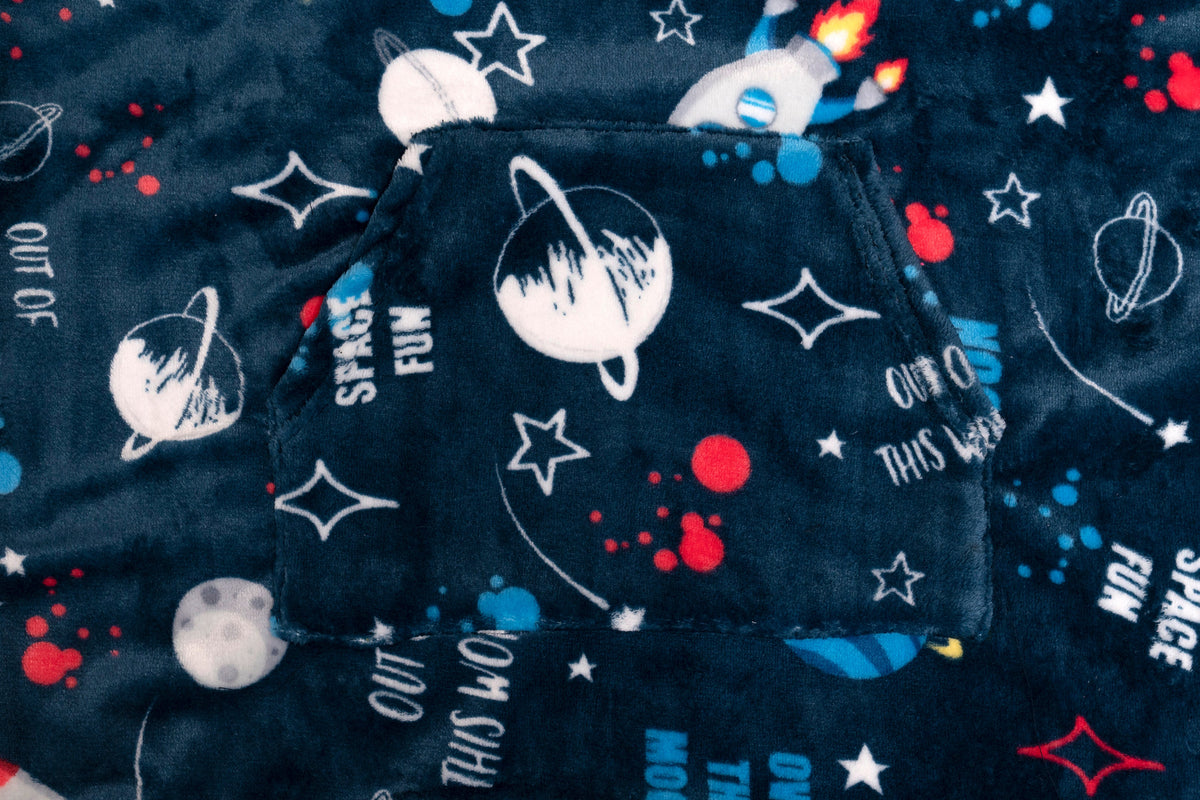 Sudadera cobija afelpada Galaxy 4-8 años