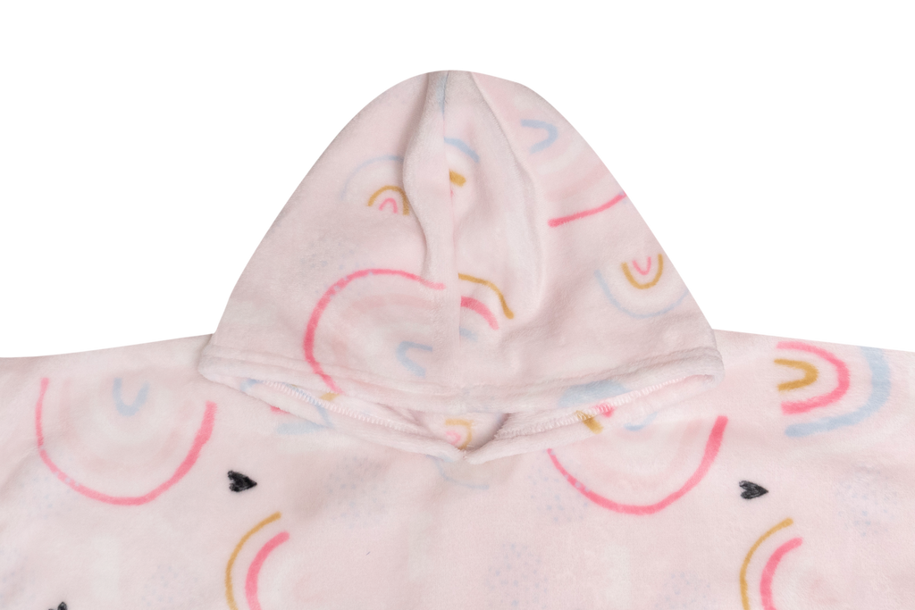 Sudadera cobija afelpada Arcoiris 4-8 años