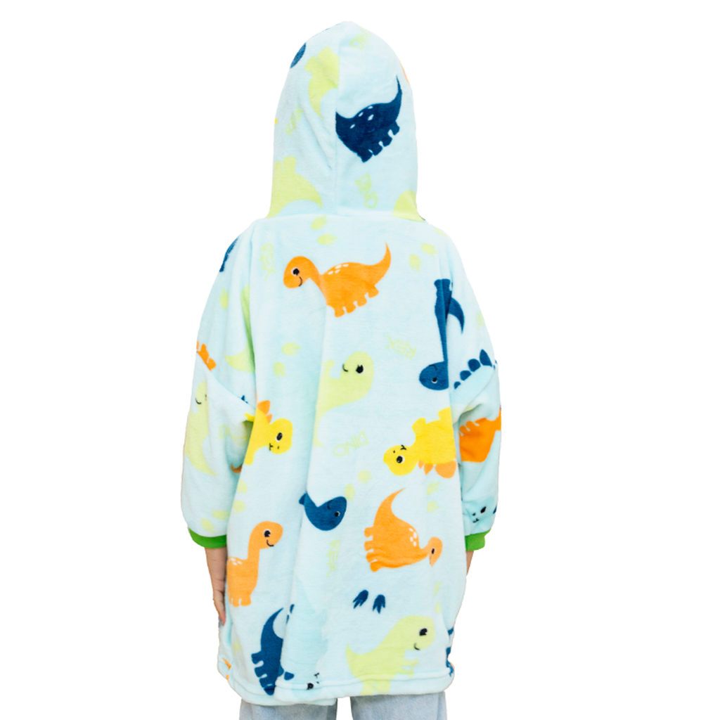 Sudadera cobija afelpada Dinos 4-8 años