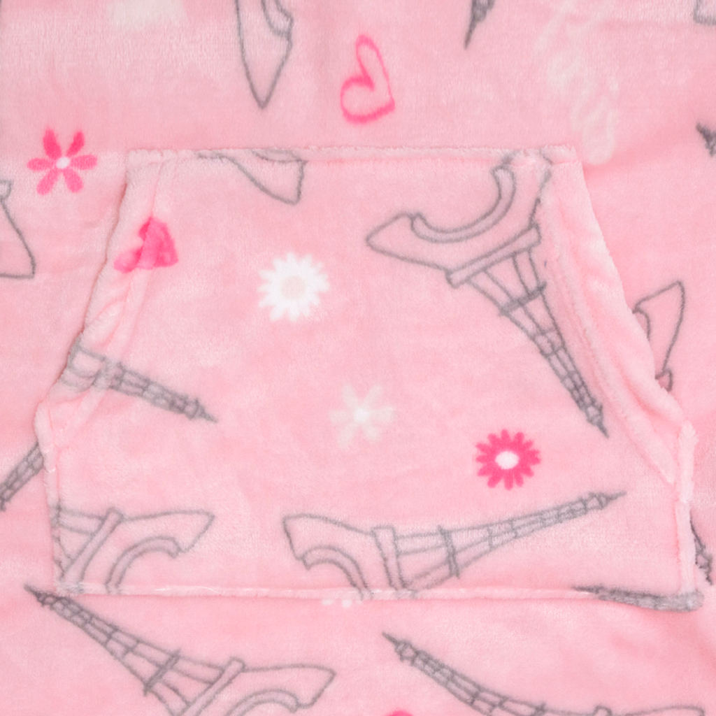 Sudadera cobija afelpada Paris 4-8 años