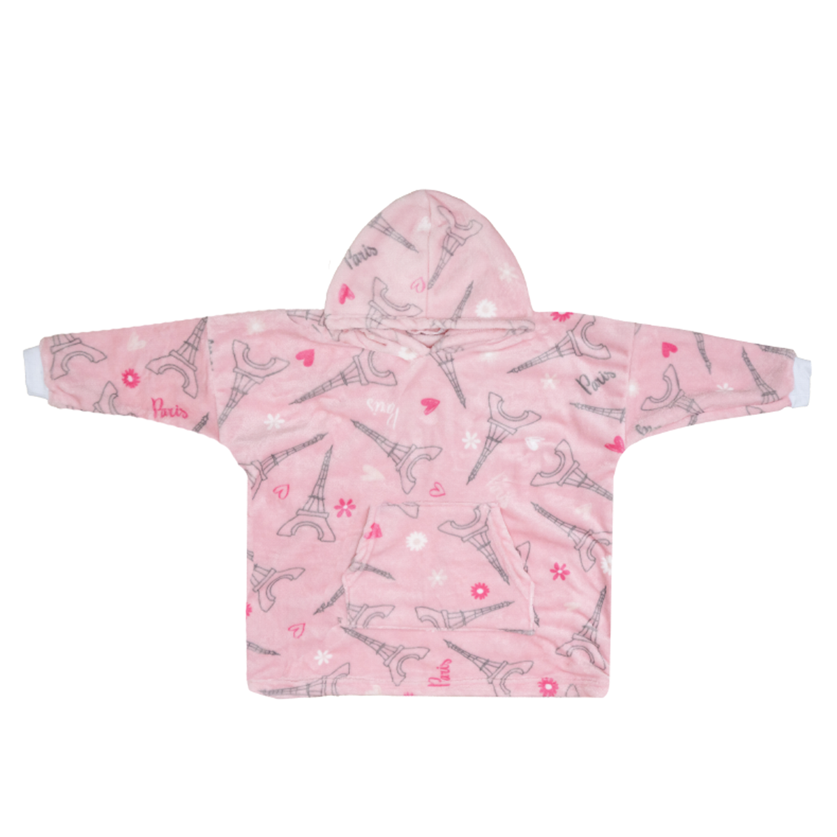 Sudadera cobija afelpada Paris 4-8 años