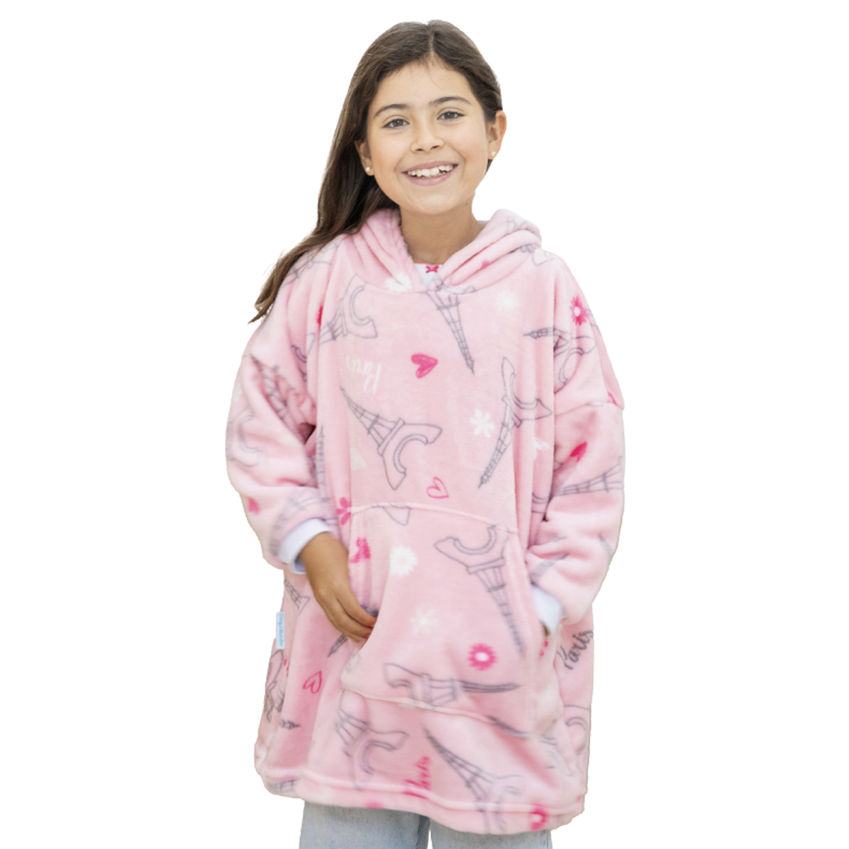 Sudadera cobija afelpada Paris 4-8 años