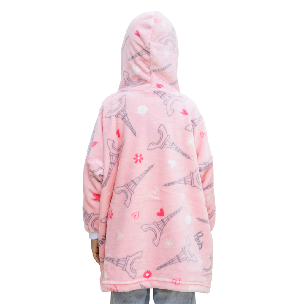 Sudadera cobija afelpada Paris 4-8 años