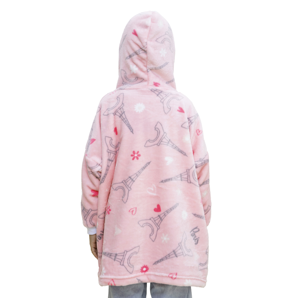 Sudadera cobija afelpada Paris 4-8 años