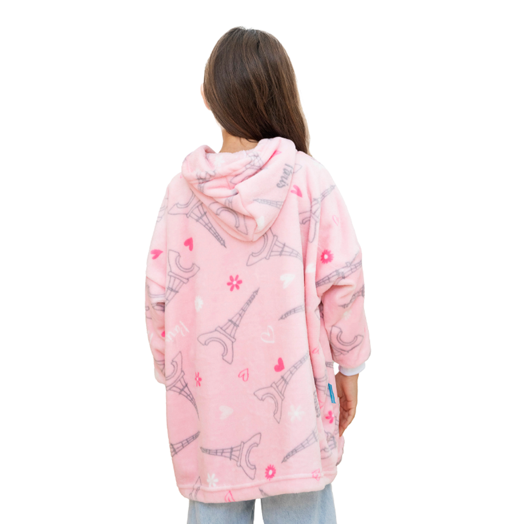 Sudadera cobija afelpada Paris 4-8 años
