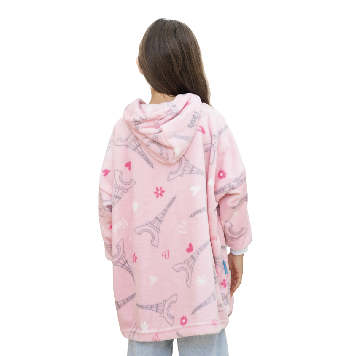 Sudadera cobija afelpada Paris 4-8 años