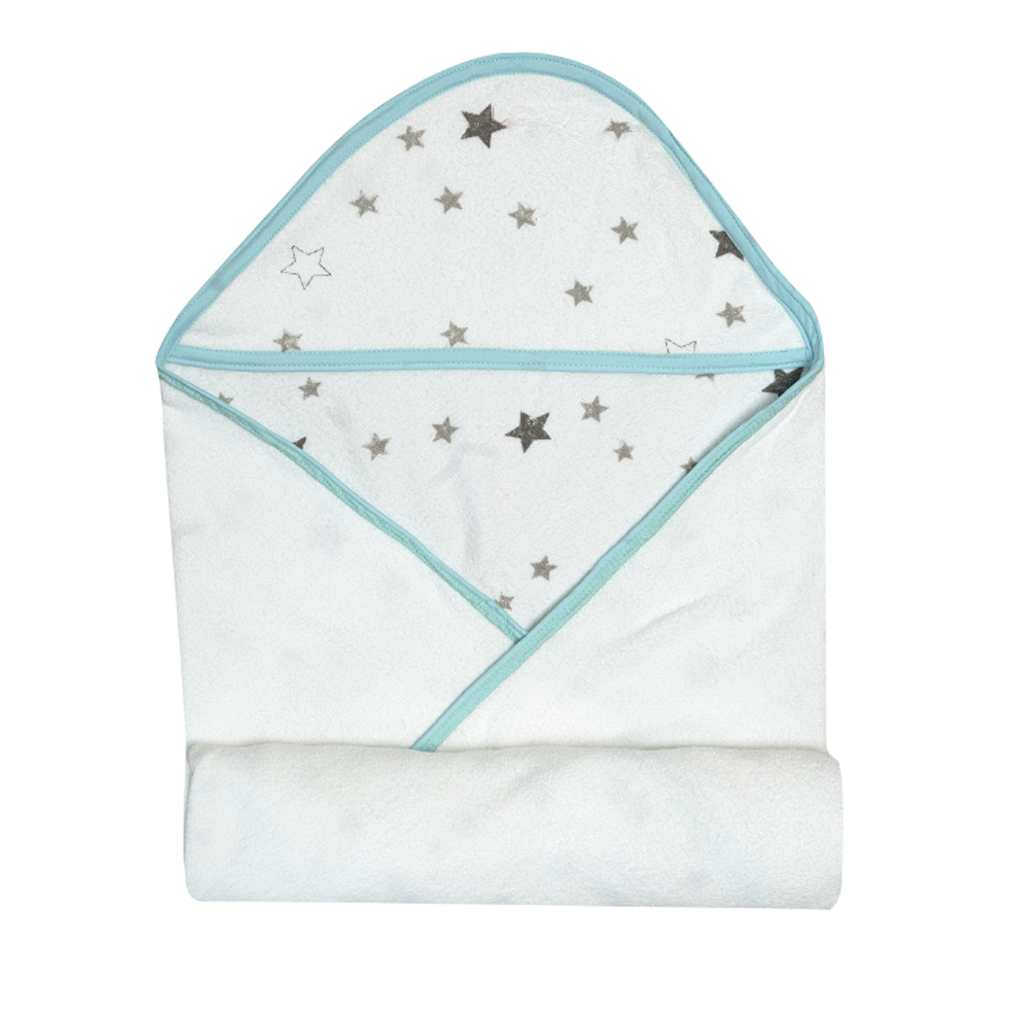 Toallita de baño para bebé unitalla Stars