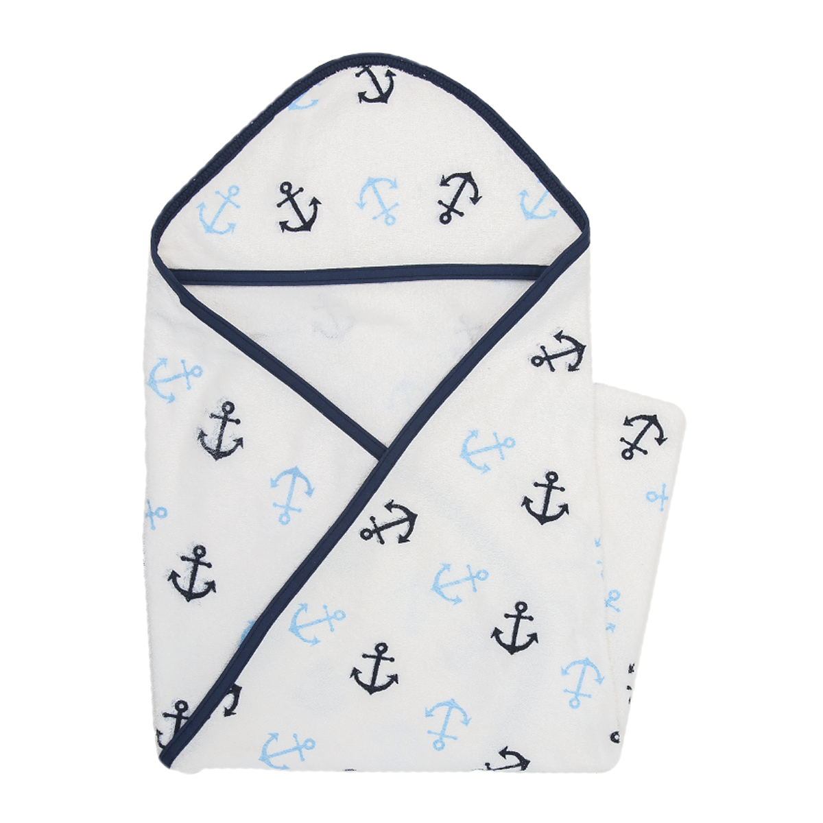 Toallita de baño para bebé unitalla Navy