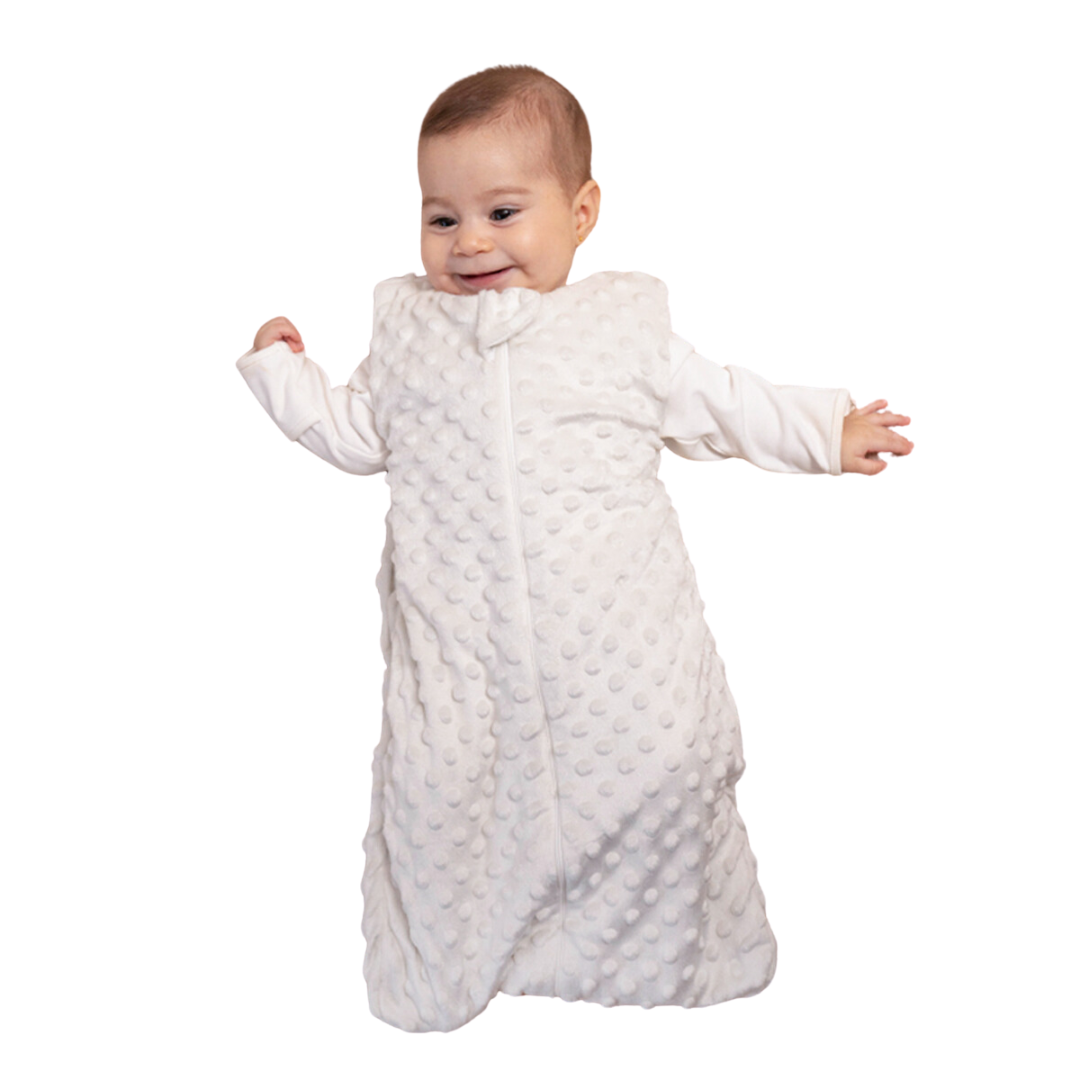 Baby sleeping saquito para dormir Ivory 0-6 y 0-12 meses
