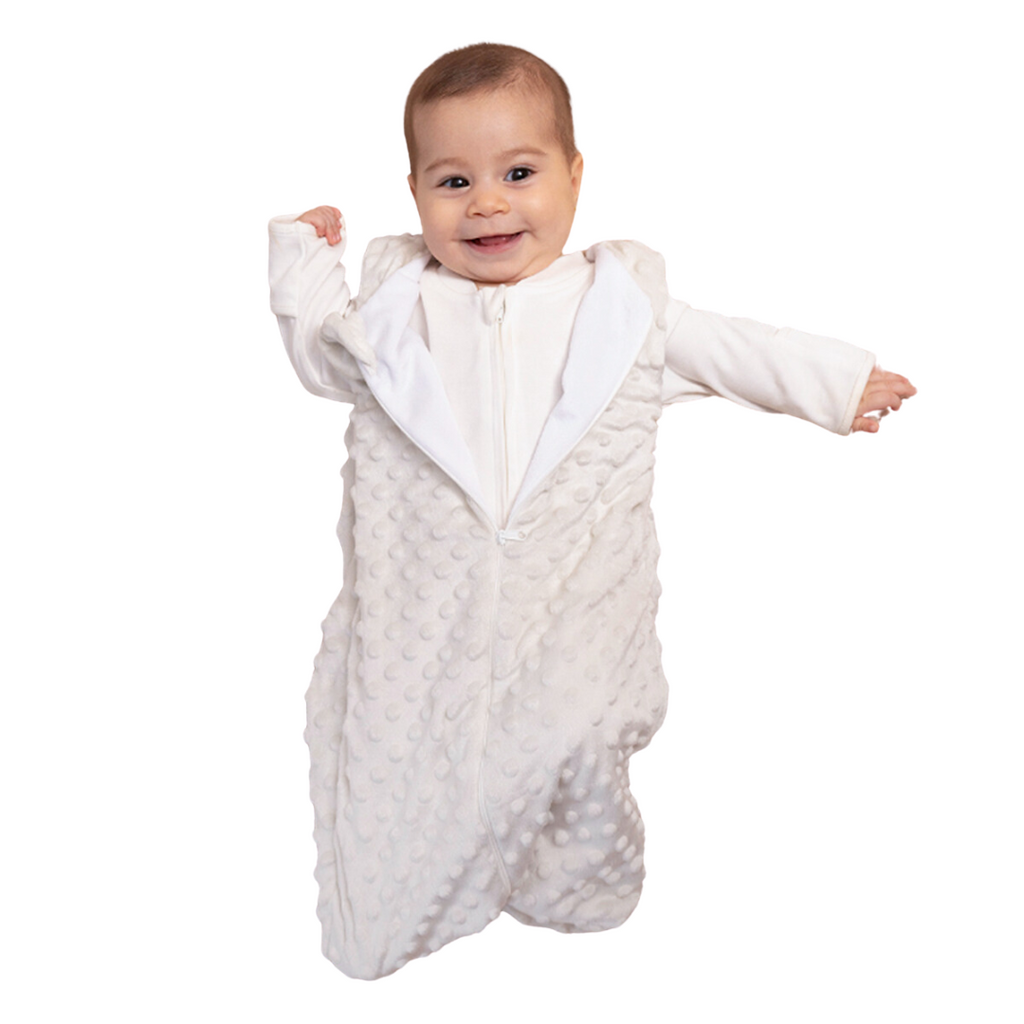 Baby sleeping saquito para dormir Ivory 0-6 y 0-12 meses