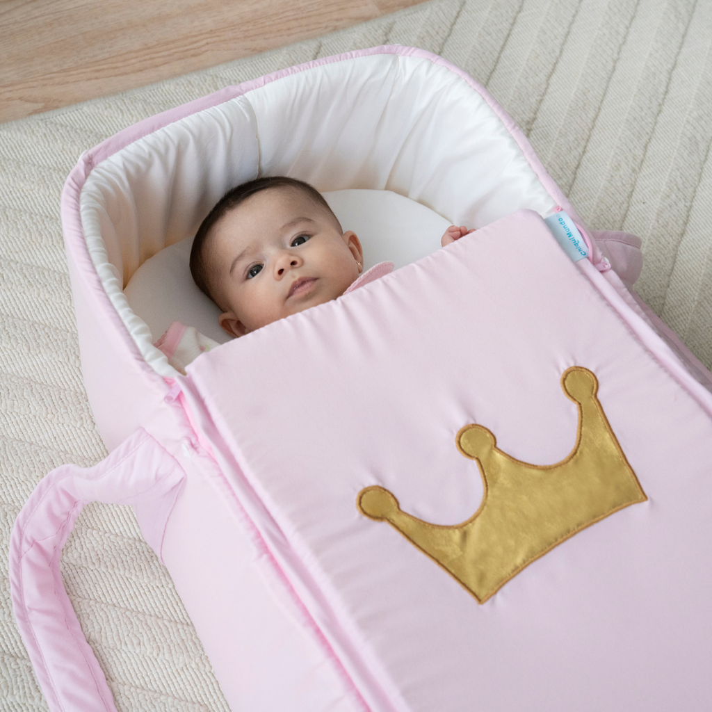 Bambineto para bebé mini cuna con colchón Princess