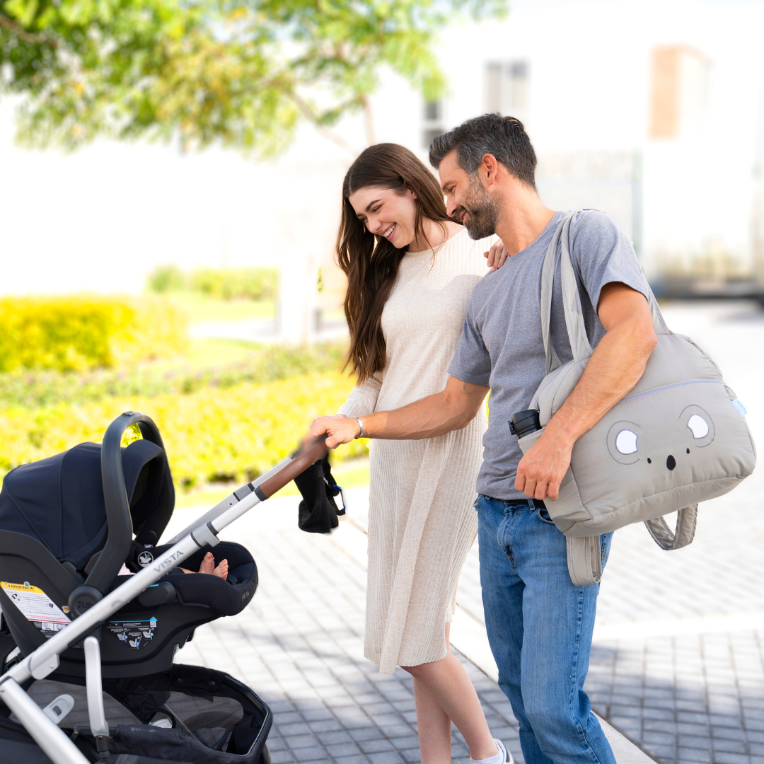 Pañalera backpack y bolsa Baby koala